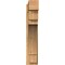 Ekena Millwork Merced Block Rough Sawn Outlooker, Western Red Cedar, 8"W x 34"D x 42"H OUT08X34X42MRC05RWR - alternate 3
